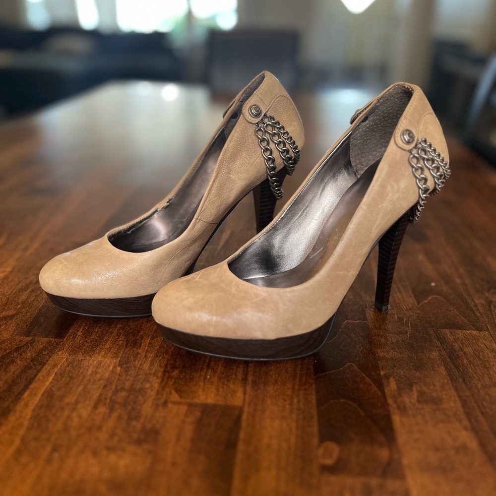 Guess Women's Beige Heels